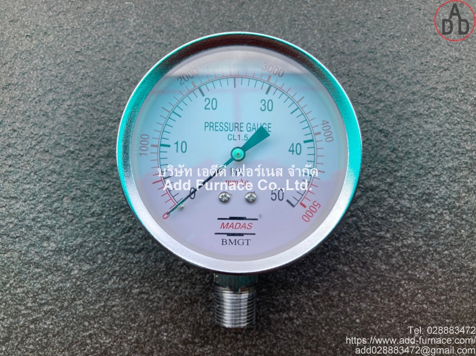 Low Pressure Guage Madas 0~50kPa, 0~5000mmAq (10)